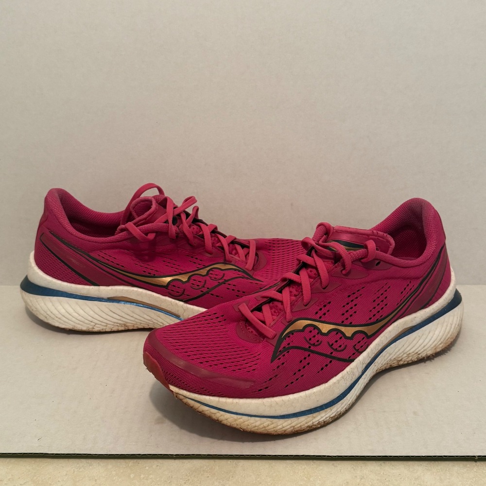 Saucony Endorphin Speed‎ 3 Mens Running Shoes Pink Gold S20756-40 Size 11.5